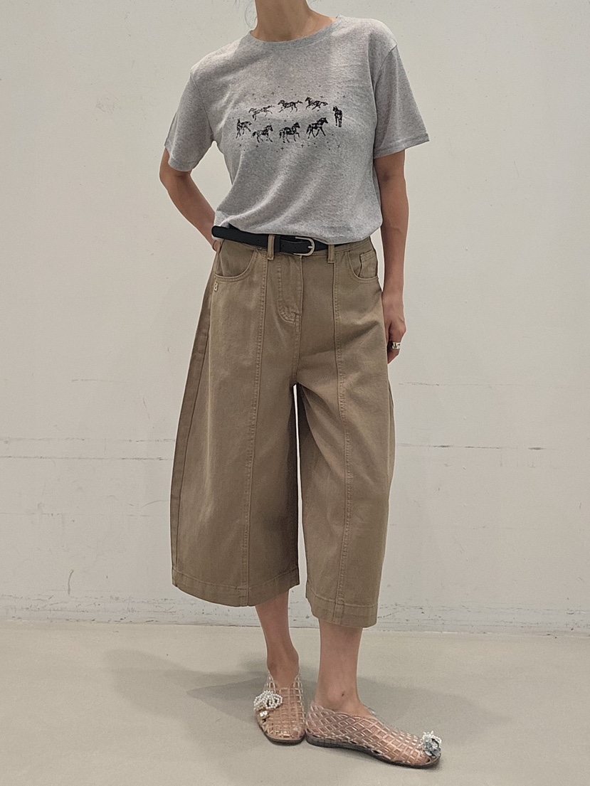 NEOUL韓國東大門直郵女裝新品26夏季熱賣休閑短褲不含腰帶NEOUL/ahin雙領標簽短褲