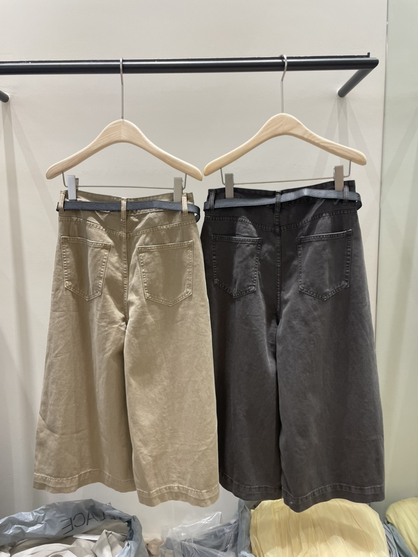 NEOUL韓國東大門直郵女裝新品26夏季熱賣休閑短褲不含腰帶NEOUL/ahin雙領標簽短褲