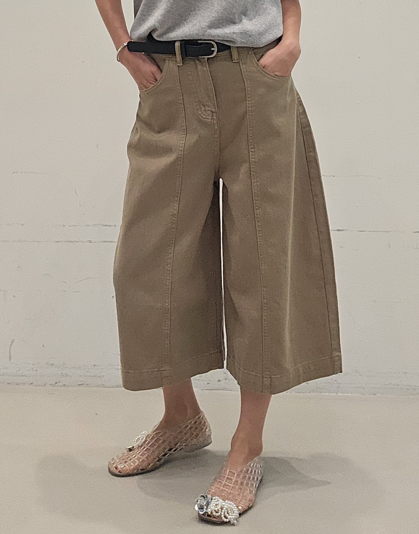 NEOUL韓國東大門直郵女裝新品26夏季熱賣休閑短褲不含腰帶NEOUL/ahin雙領標簽短褲圖色2