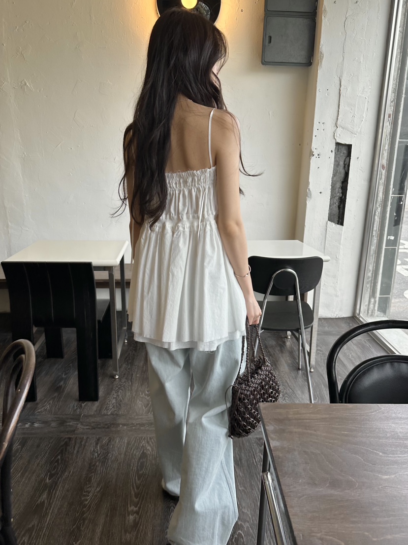ERUME韓國東大門直郵女裝新款時尚推薦26春夏吊帶背心OPSERUME吊帶/背心