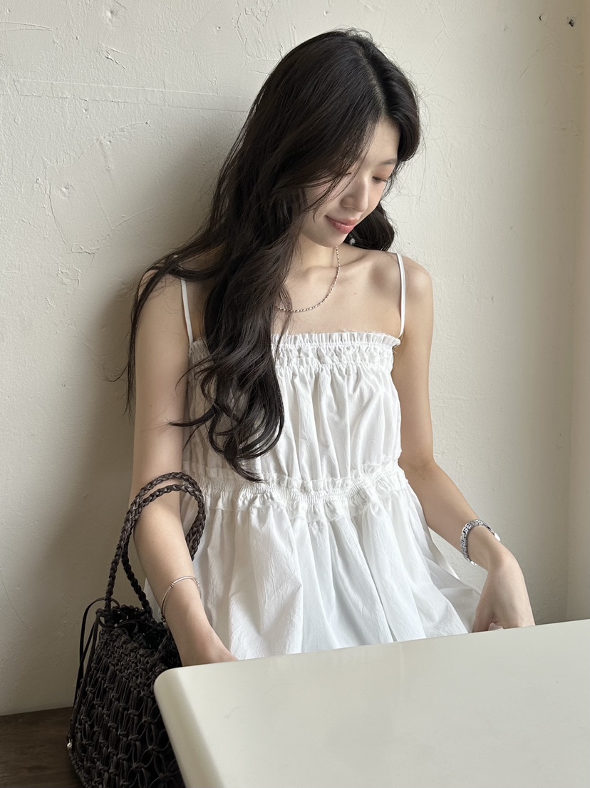 ERUME韓國東大門直郵女裝新款時尚推薦26春夏吊帶背心OPSERUME吊帶/背心