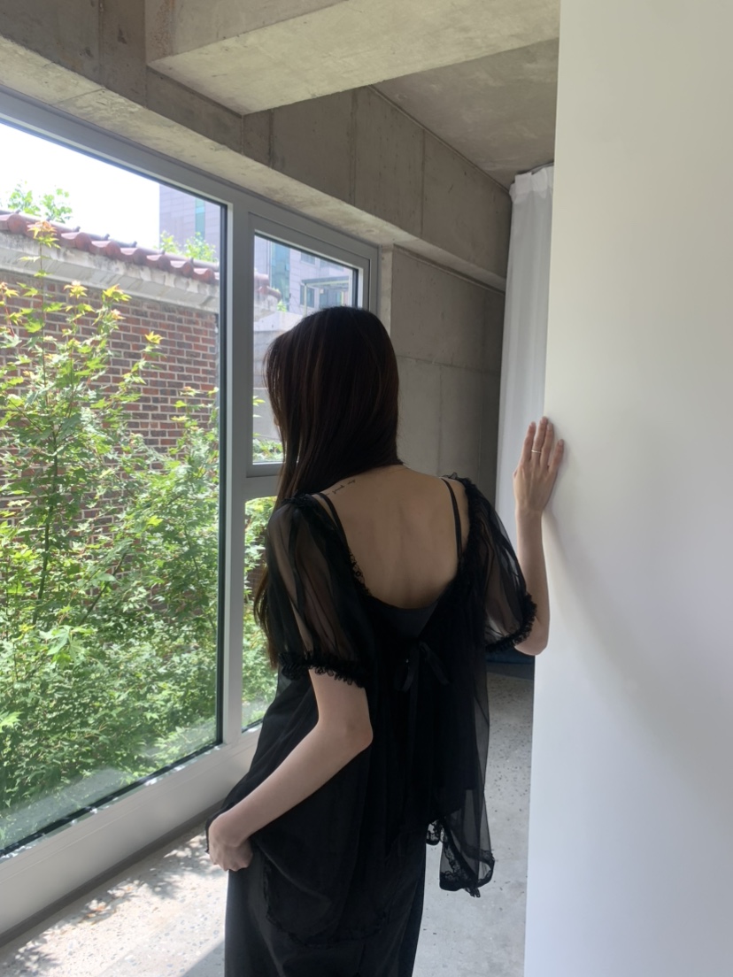 LE AVE韓國東大門直郵女裝新品時尚26春夏襯衫蕾絲衫不含內搭LE AVE襯衫/蕾絲衫