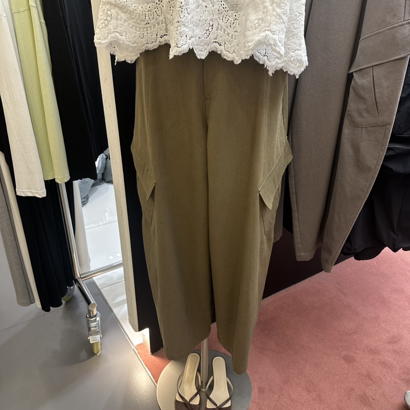 DAILY MOMENT韓國直郵女士新品26春夏人氣休閑休閑褲復古DAILY MOMENT休閑褲圖色3