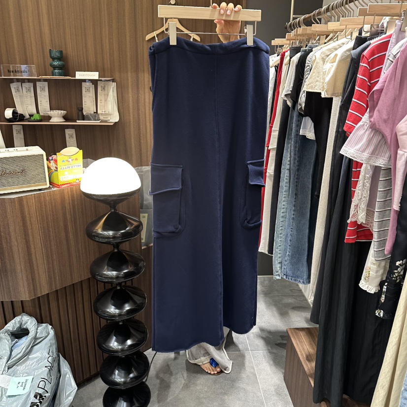 BABYTOUCH韓國直郵女裝新款推薦26夏季職業時尚26春夏長裙口袋BABYTOUCH長裙圖色4