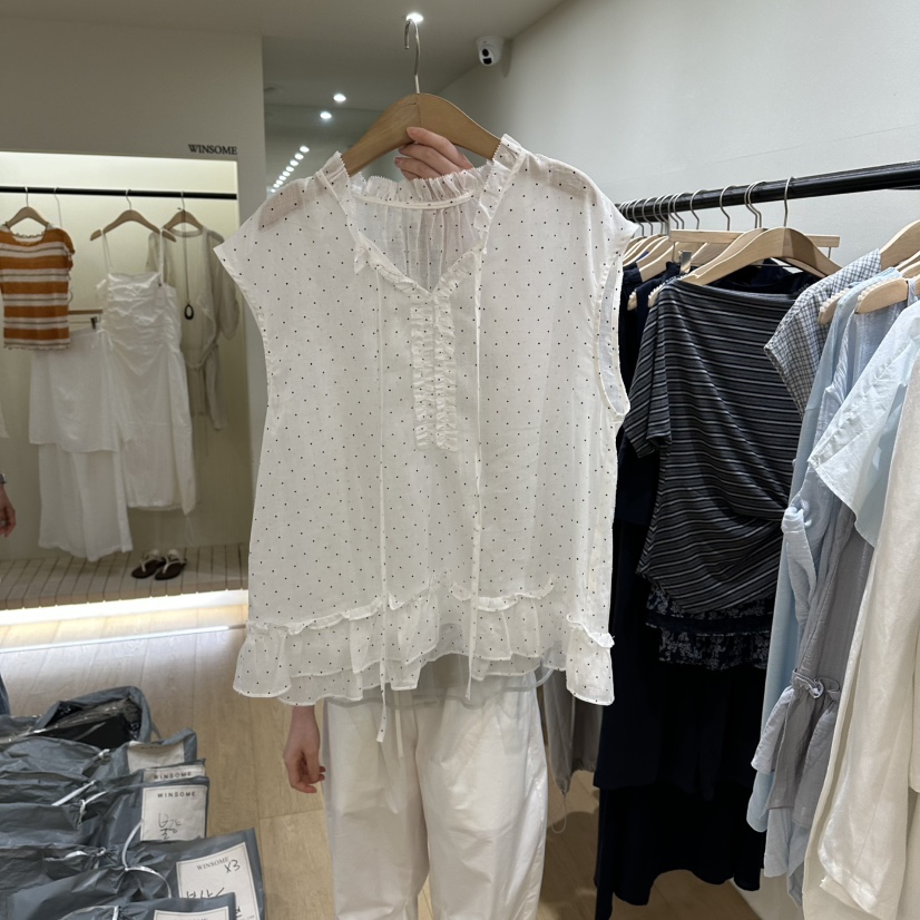 WINSOME韓國代購女裝新品職業26夏季時尚人氣熱賣吊帶背心WINSOME吊帶/背心圖色1
