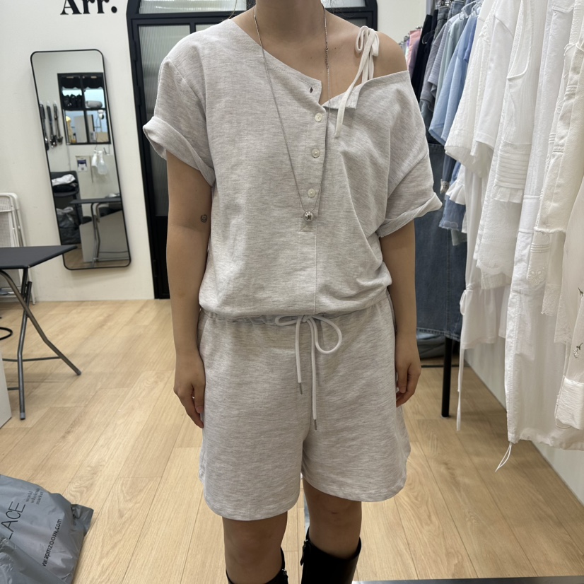 ARR韓國直郵實拍女士新品職業人氣26春夏熱賣連體褲不含腰帶ARR連體褲圖色2