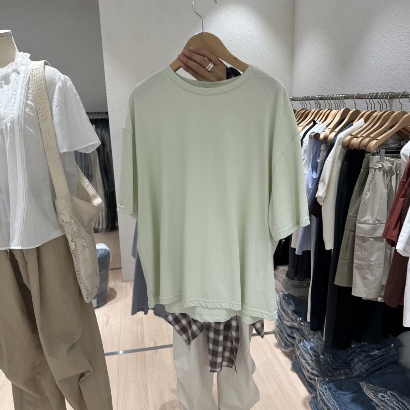 EPIC-S韓國直郵女士新品時尚熱賣26春夏休閑人氣26夏季T恤EPIC-ST恤圖色4