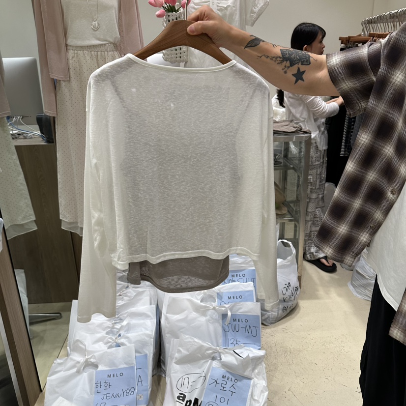 MELO東大門實拍韓國女裝新款26春夏推薦套裝亞麻開衫無袖MELO套裝