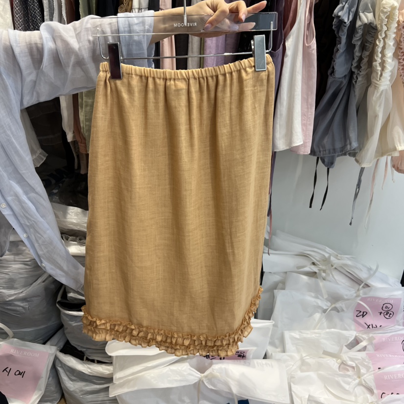 RIVEROOM韓國直郵女士新款熱賣人氣時尚職業半身裙中短裙RIVEROOM半身裙/中短裙