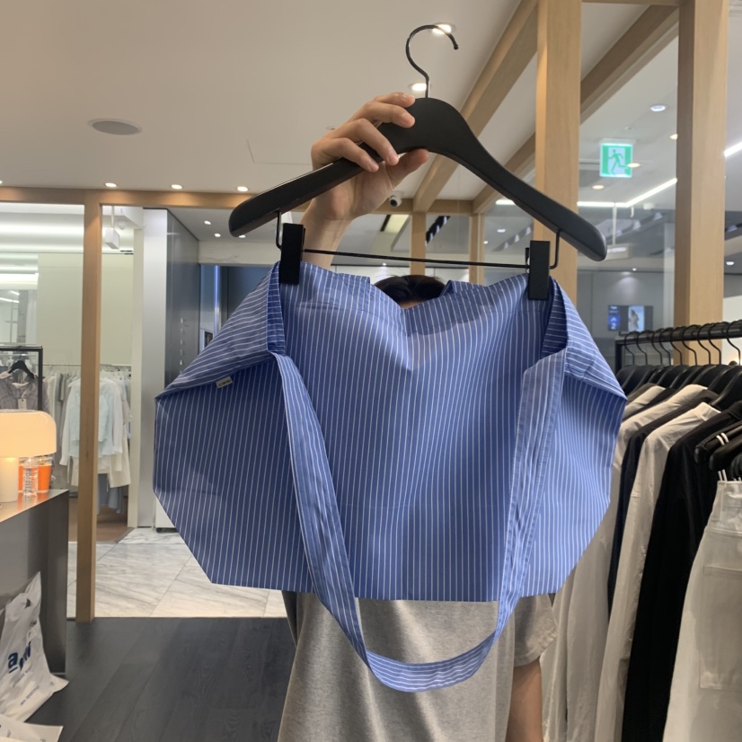 OBJECT東大門實拍韓國女士新品26春夏人氣單肩斜跨包條紋OBJECT單肩/斜跨包