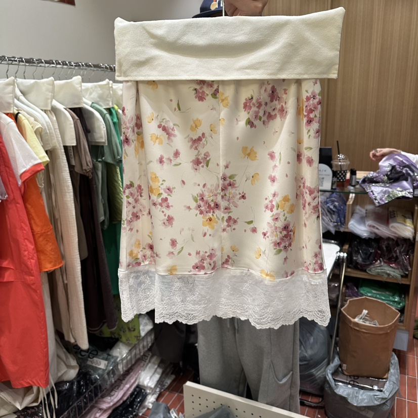 EEE韓國直郵女裝新品26夏季熱賣26春夏休閑推薦半身裙中短裙EEE半身裙/中短裙