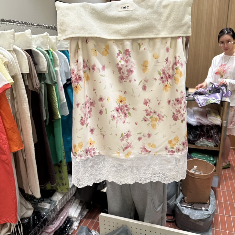 EEE韓國直郵女裝新品26夏季熱賣26春夏休閑推薦半身裙中短裙EEE半身裙/中短裙圖色2