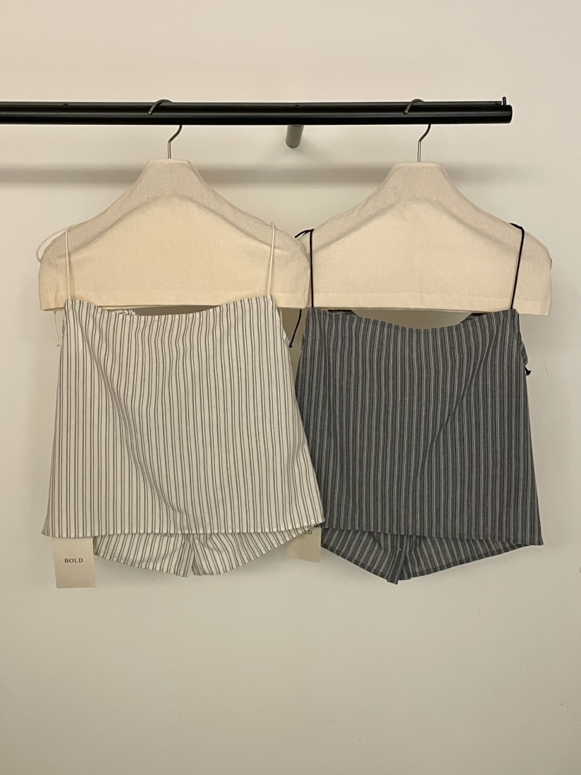 BOLD-A韓國東大門直郵女士新品26春夏時尚休閑26夏季吊帶背心RE BOLD吊帶/背心