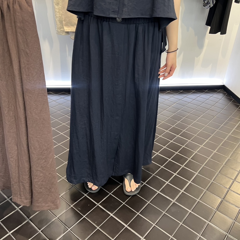 OUS/INCH-L東大門實拍韓國女裝新款休閑職業熱賣26夏季長裙OUS/INCH長裙圖色1