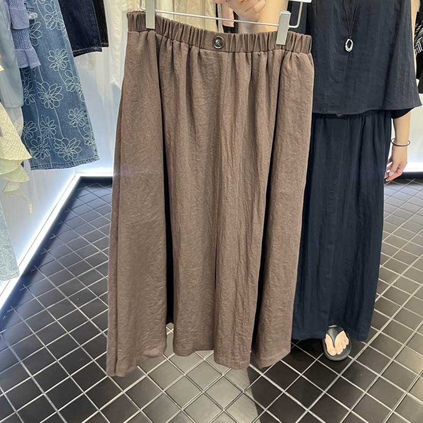 OUS/INCH-L東大門實拍韓國女裝新款休閑職業熱賣26夏季長裙OUS/INCH長裙圖色2