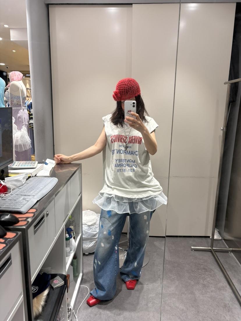 PLATFORM-L韓國東大門代購女士新款人氣26春夏吊帶背心復古PLATFORM吊帶/背心