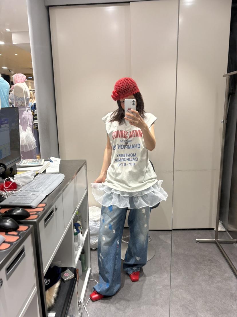 PLATFORM-L韓國東大門代購女士新款人氣26春夏吊帶背心復古PLATFORM吊帶/背心