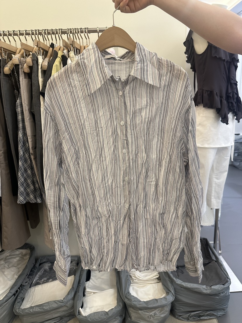 MONDAYMORING韓國直郵女裝新品推薦熱賣人氣時尚襯衫蕾絲衫MONDAYMORING襯衫/蕾絲衫圖色3