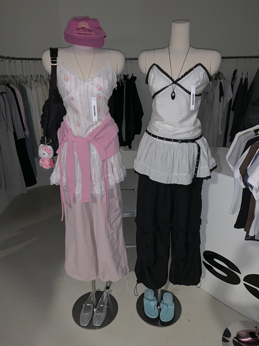 SEOLO韓國東大門代購女士新款26春夏人氣26夏季時尚連衣裙Seolo seoul連衣裙