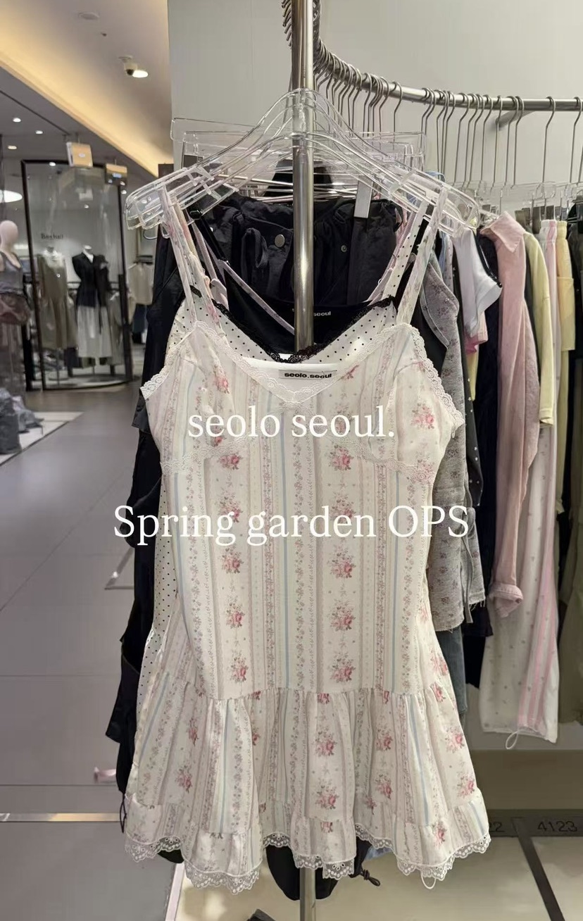 SEOLO韓國東大門代購女士新款26春夏人氣26夏季時尚連衣裙Seolo seoul連衣裙圖色1