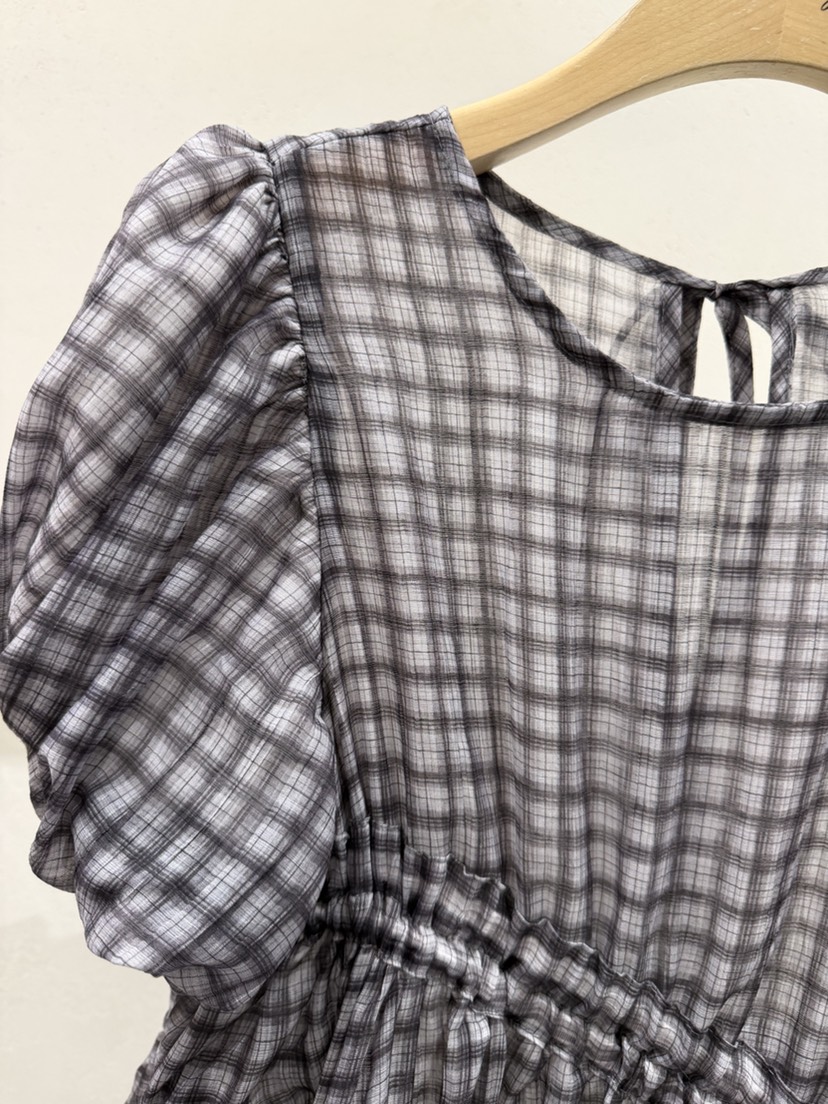 SHIRRING東大門實拍韓國女裝新品職業休閑襯衫蕾絲衫不對稱SHIRRING襯衫/蕾絲衫