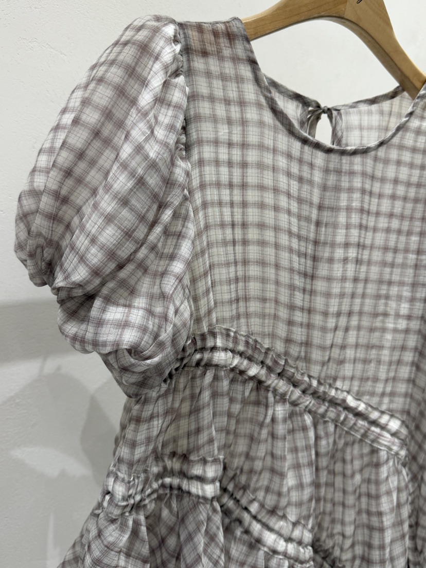 SHIRRING東大門實拍韓國女裝新品職業休閑襯衫蕾絲衫不對稱SHIRRING襯衫/蕾絲衫