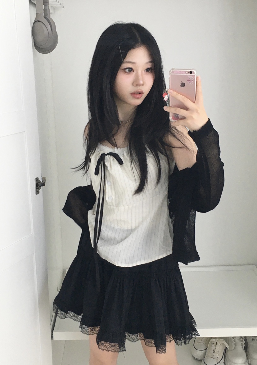 BLACK NOTE韓國直郵女士新品職業26春夏休閑針織衫亞麻開衫BLACK NOTE針織衫