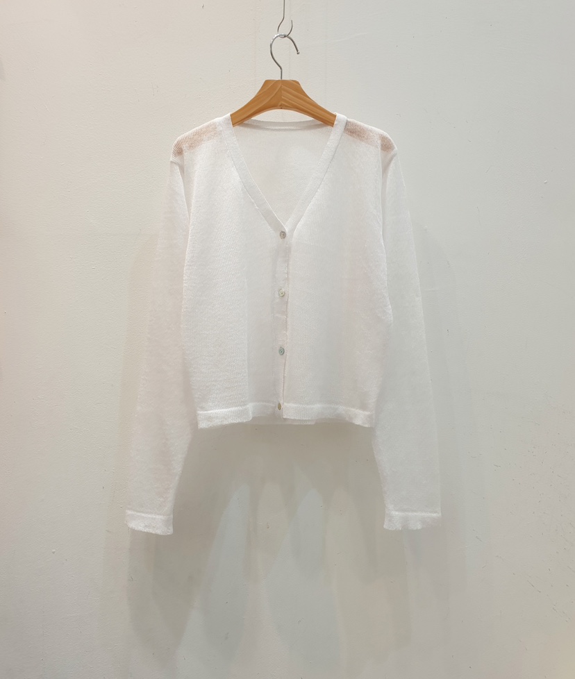 BLACK NOTE韓國直郵女士新品職業26春夏休閑針織衫亞麻開衫BLACK NOTE針織衫圖色4