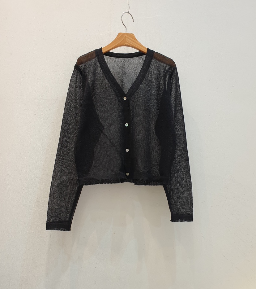BLACK NOTE韓國直郵女士新品職業26春夏休閑針織衫亞麻開衫BLACK NOTE針織衫圖色12