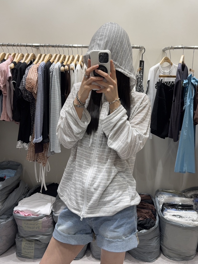 SHIRRING韓國代購女士新款休閑熱賣26夏季職業衛衣連帽衫SHIRRING衛衣