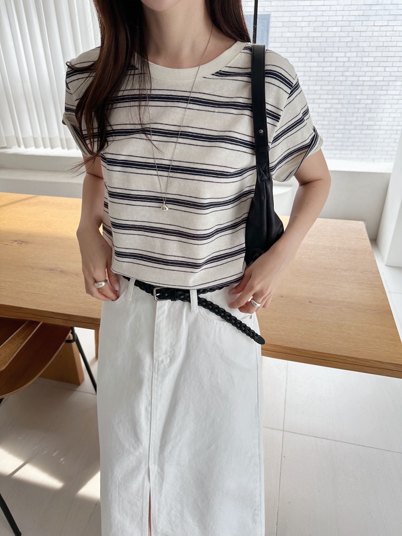 2ND GATE韓國直郵女裝新品職業熱賣推薦休閑26夏季26春夏T恤2ND GATET恤