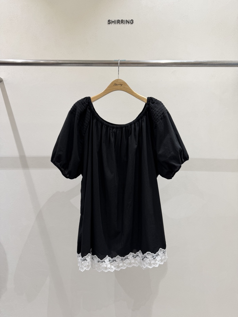 SHIRRING東大門實拍韓國女裝新品休閑26夏季推薦襯衫蕾絲衫SHIRRING襯衫/蕾絲衫圖色3