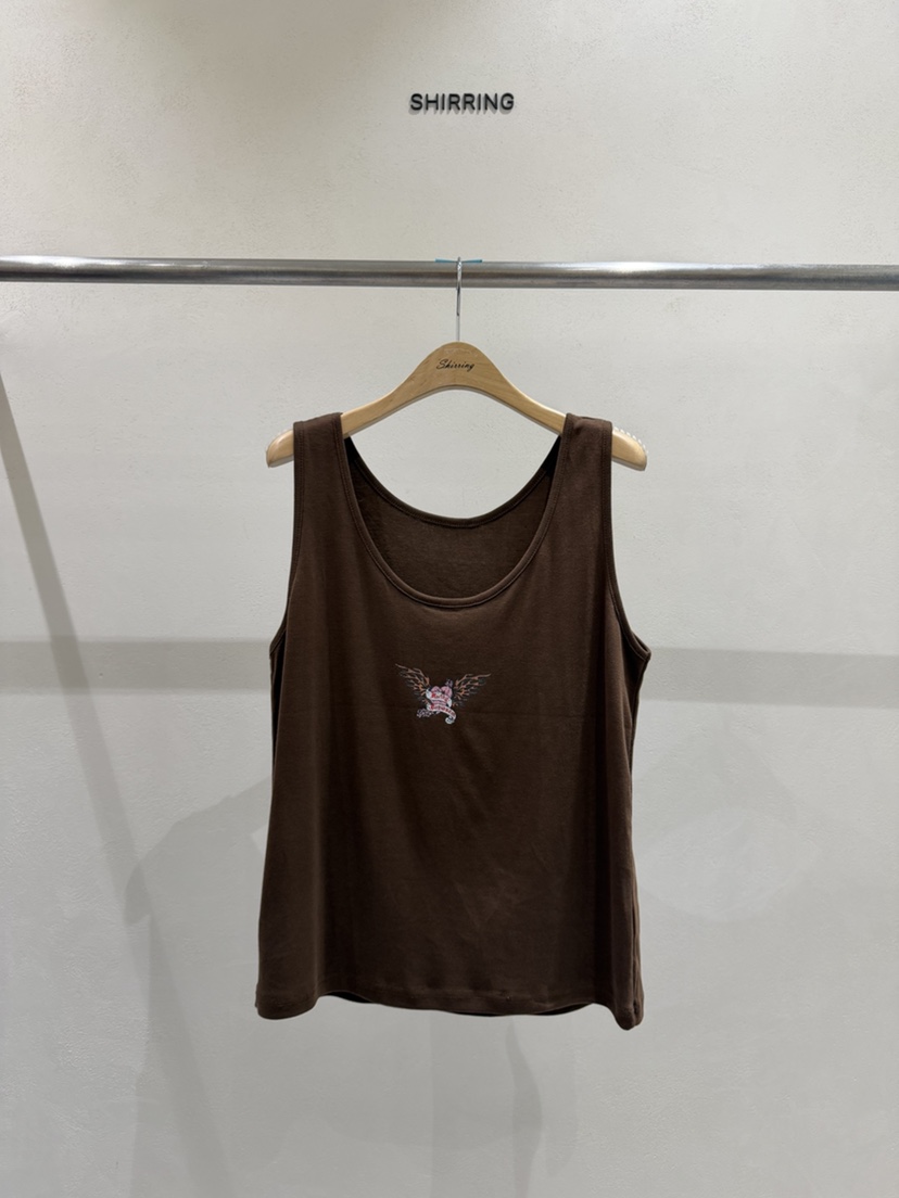 SHIRRING韓國直郵實拍女士新品推薦休閑人氣26春夏吊帶背心SHIRRING吊帶/背心圖色3