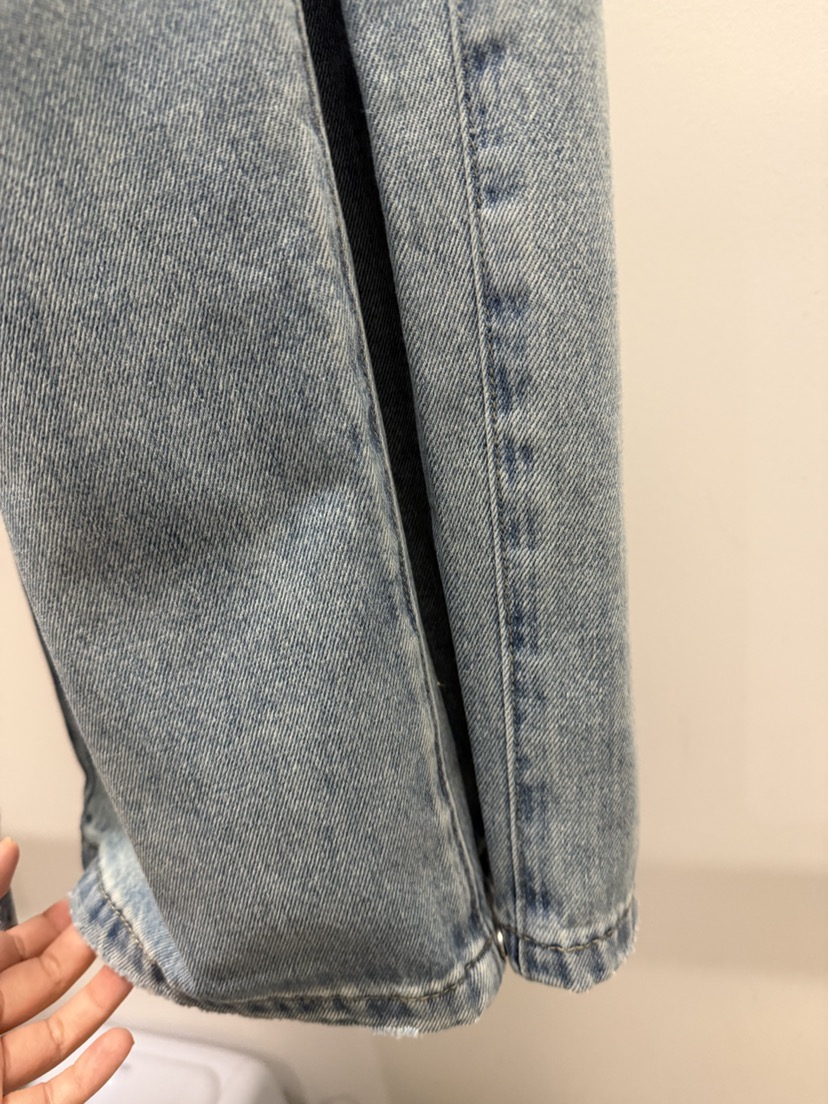 RIDGE-P韓國直郵實拍女裝新品推薦26夏季休閑人氣牛仔褲RIDGE-P牛仔褲