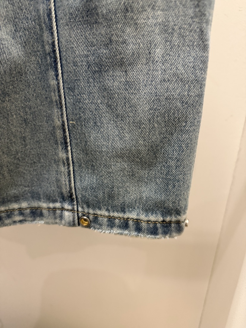 RIDGE-P韓國直郵實拍女裝新品推薦26夏季休閑人氣牛仔褲RIDGE-P牛仔褲