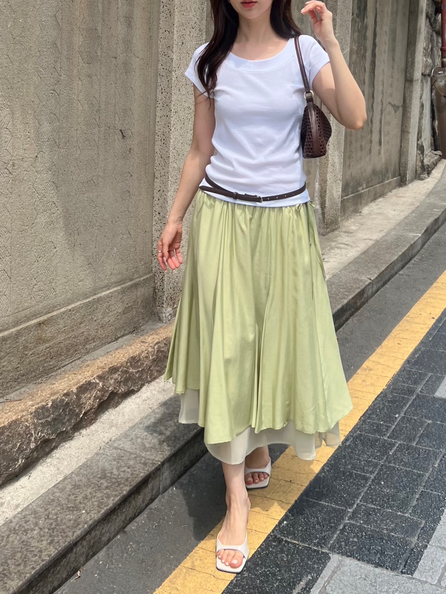 2ND GATE韓國東大門代購女士新款推薦人氣熱賣時尚26春夏長裙2ND GATE長裙