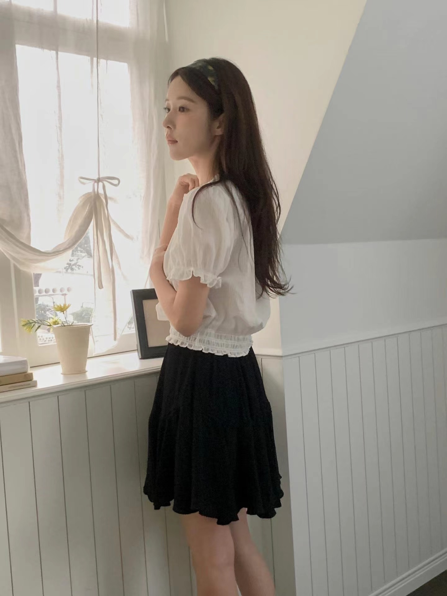 MIELLE-미엘르-OT韓國代購女裝新款熱賣休閑襯衫蕾絲衫MIELLE-2件起襯衫/蕾絲衫