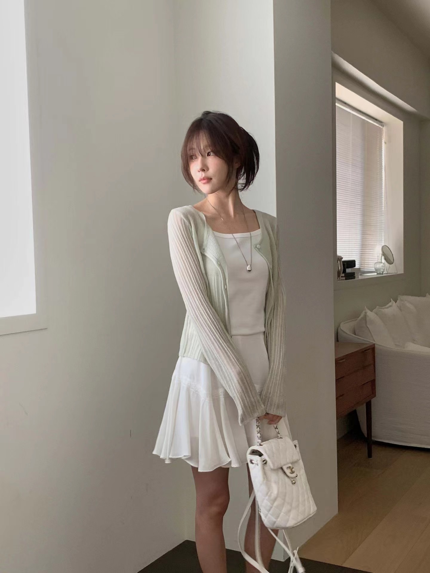 MIELLE-미엘르-OT韓國直郵實拍女士新款推薦26夏季短裙MIELLE-2件起短裙