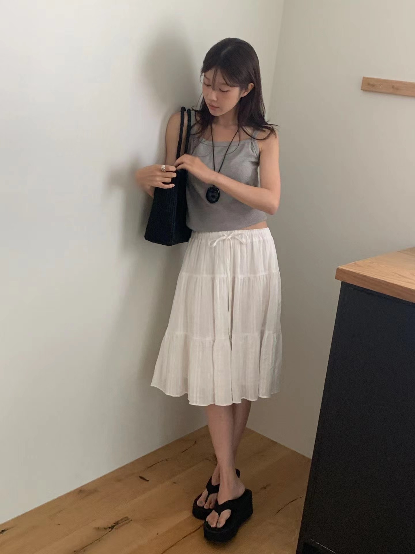 MIELLE-미엘르-OT韓國直郵女裝新品26春夏半身裙中短裙MIELLE-2件起半身裙/中短裙