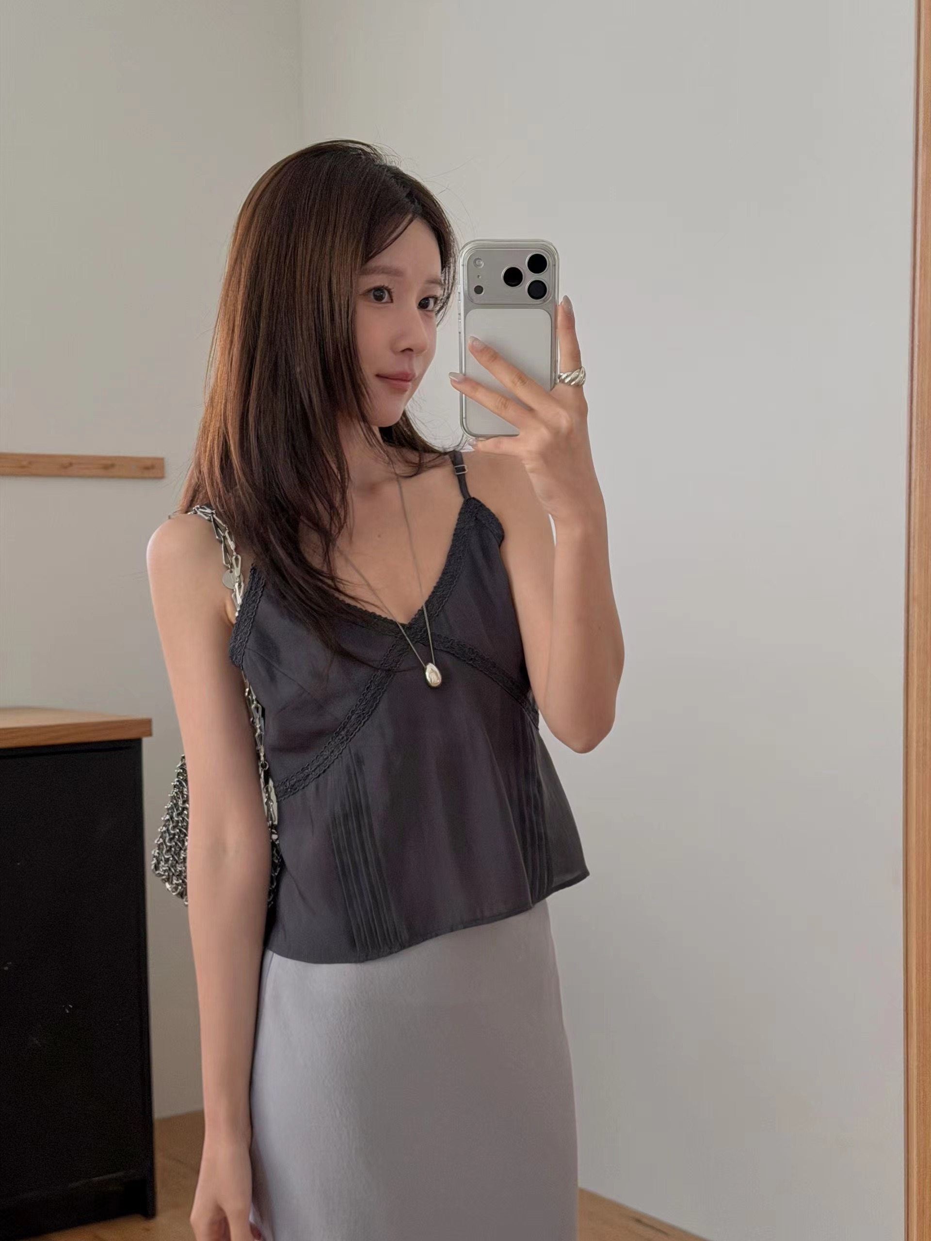 MIELLE-미엘르-OT韓國直郵女士新款休閑熱賣26春夏吊帶背心MIELLE-2件起吊帶/背心圖色1