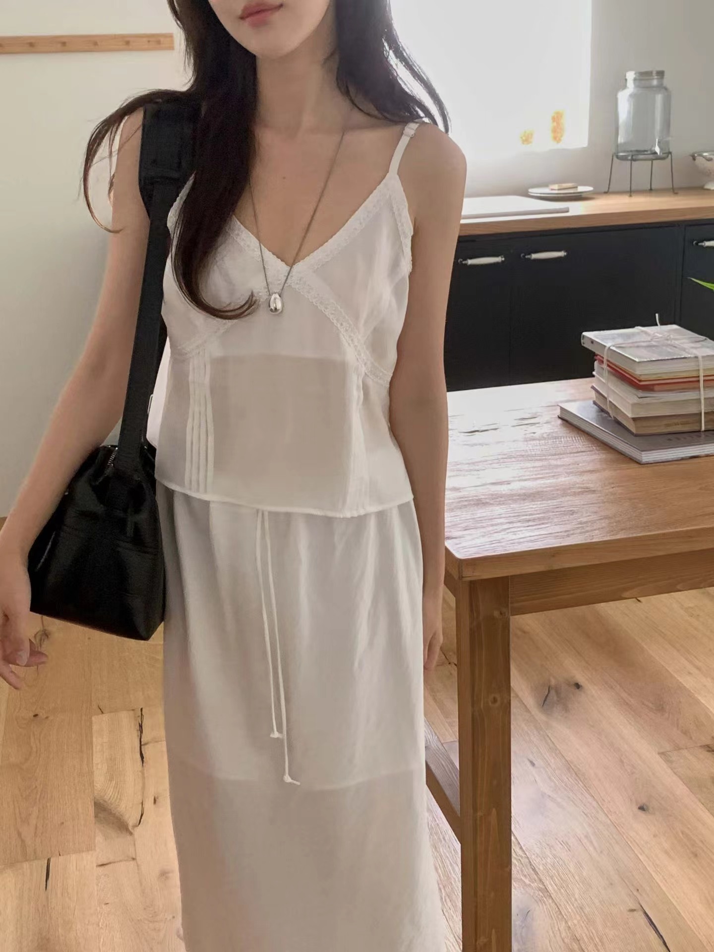 MIELLE-미엘르-OT韓國直郵女士新款休閑熱賣26春夏吊帶背心MIELLE-2件起吊帶/背心圖色2