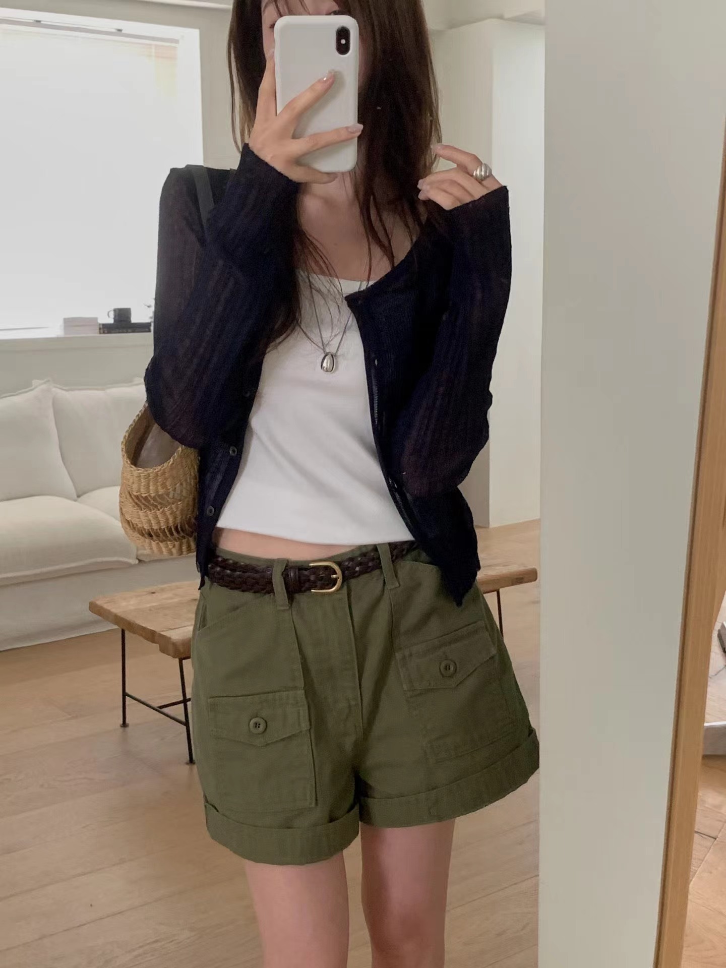 MIELLE-미엘르-OT韓國直郵實拍女裝新品26春夏長袖T恤開衫MIELLE-2件起長袖T恤
