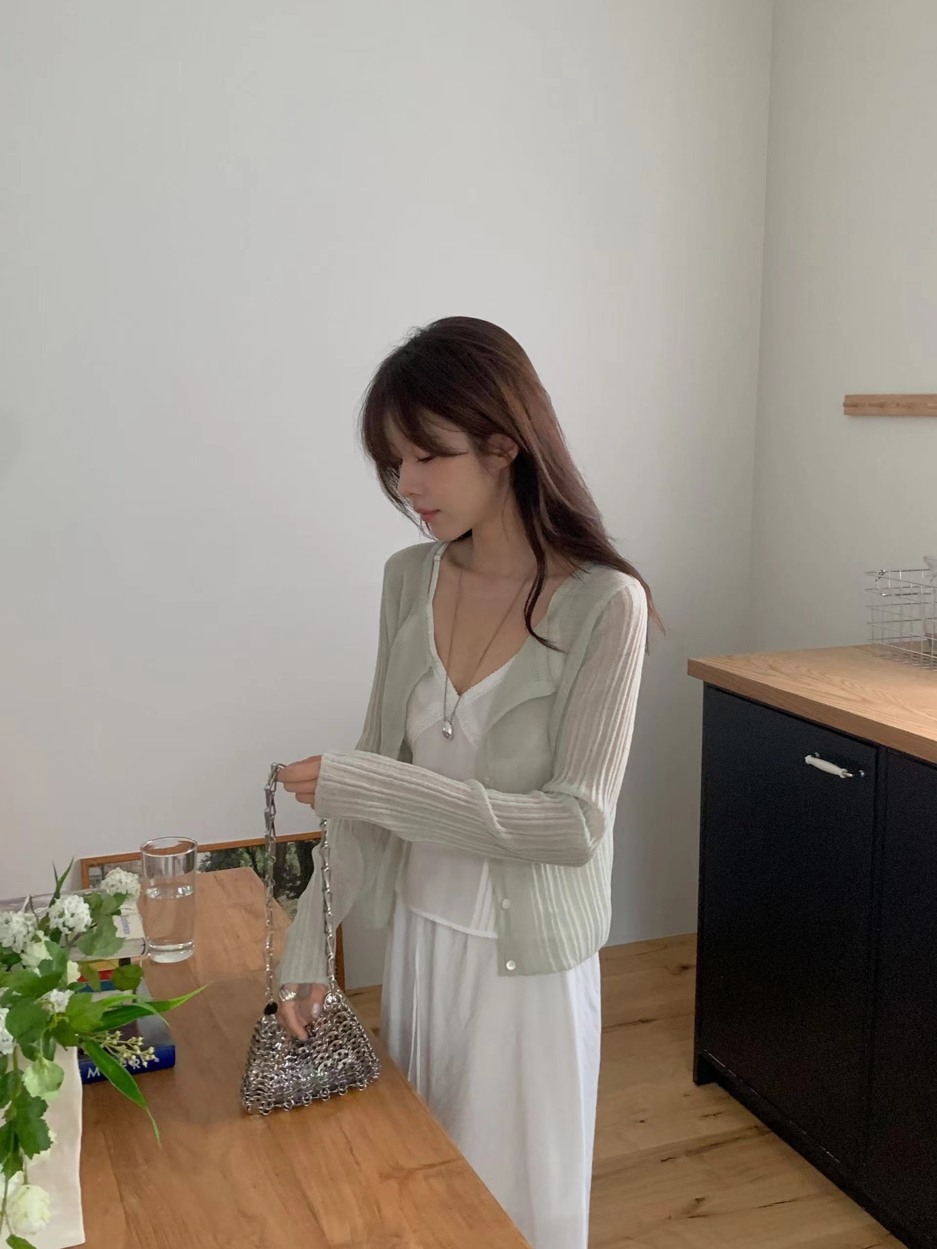 MIELLE-미엘르-OT韓國直郵實拍女裝新品26春夏長袖T恤開衫MIELLE-2件起長袖T恤
