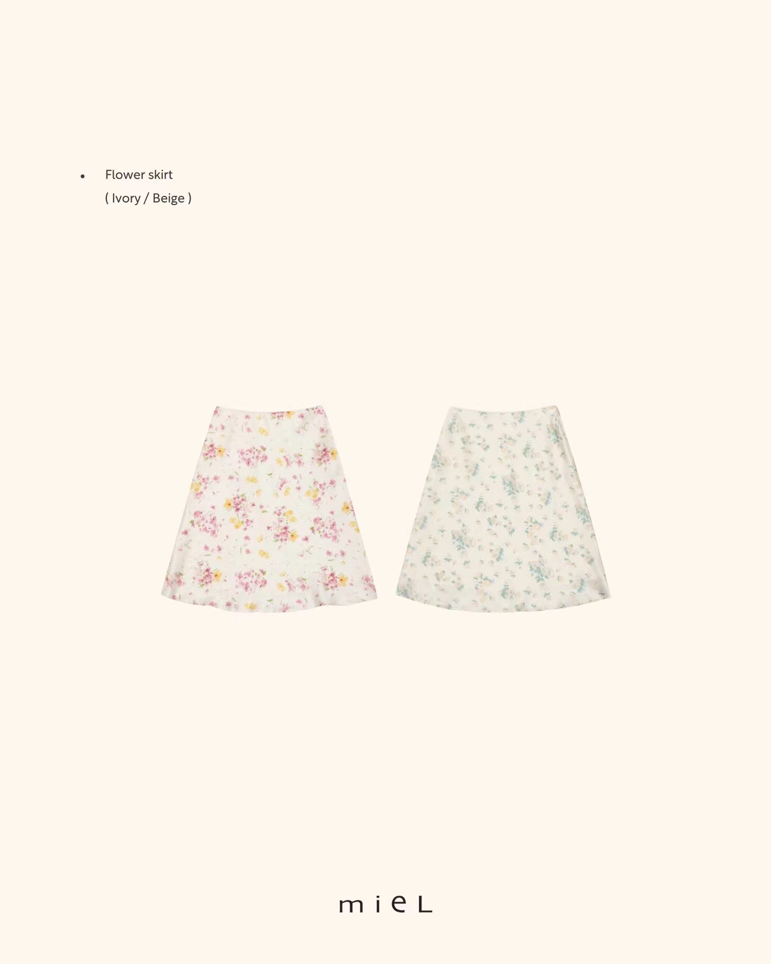 MIELLE-미엘르-OT韓國直郵女裝新款熱賣時尚半身裙中短裙MIELLE-2件起半身裙/中短裙