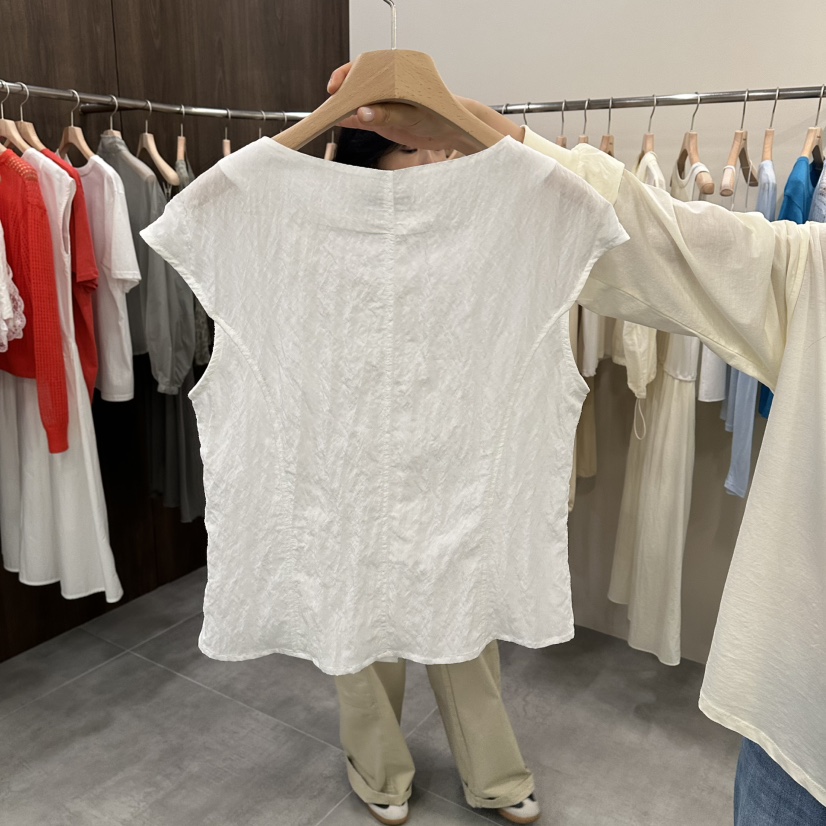 URBANSTORY/REMAKING韓國直郵女裝新品熱賣職業襯衫蕾絲衫Remaking/URBANSTORY襯衫/蕾絲衫