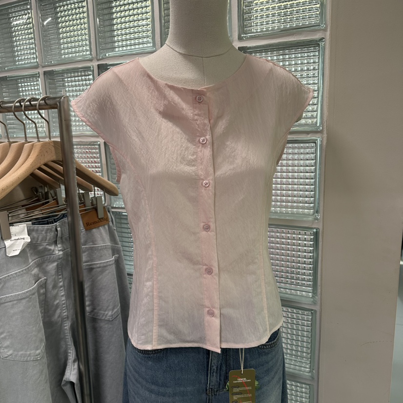 URBANSTORY/REMAKING韓國直郵女裝新品熱賣職業襯衫蕾絲衫Remaking/URBANSTORY襯衫/蕾絲衫圖色1