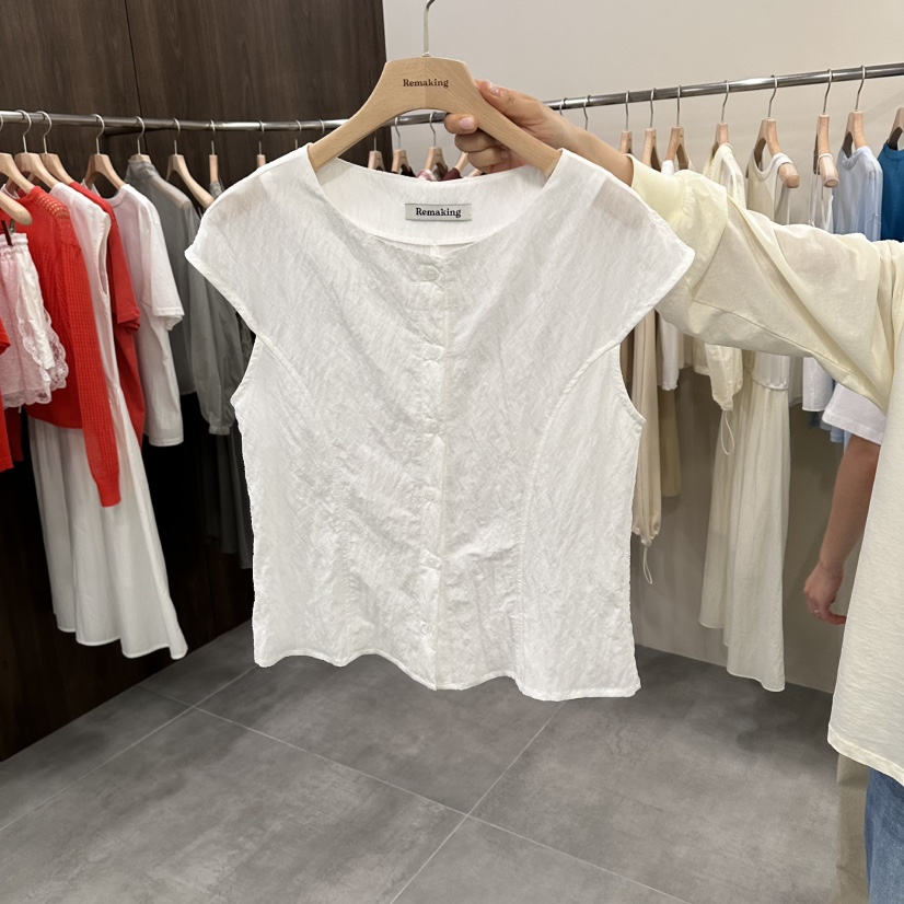 URBANSTORY/REMAKING韓國直郵女裝新品熱賣職業襯衫蕾絲衫Remaking/URBANSTORY襯衫/蕾絲衫圖色2