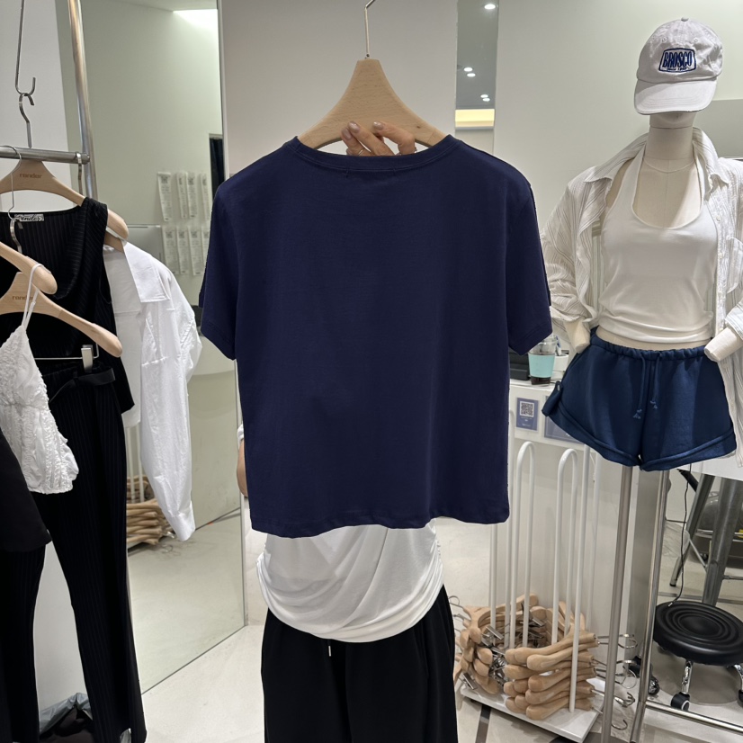 RENDER韓國直郵女裝新品休閑人氣時尚熱賣推薦職業26夏季T恤RENDERT恤