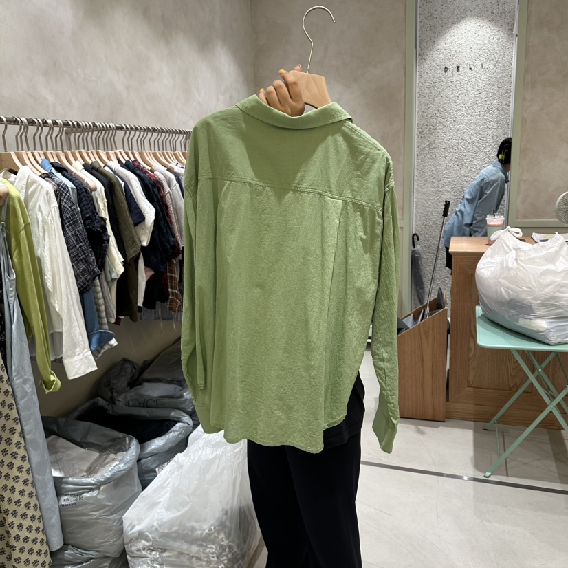 DELI JENNY韓國直郵女士新品休閑職業熱賣26夏季襯衫蕾絲衫DELI JENNY襯衫/蕾絲衫