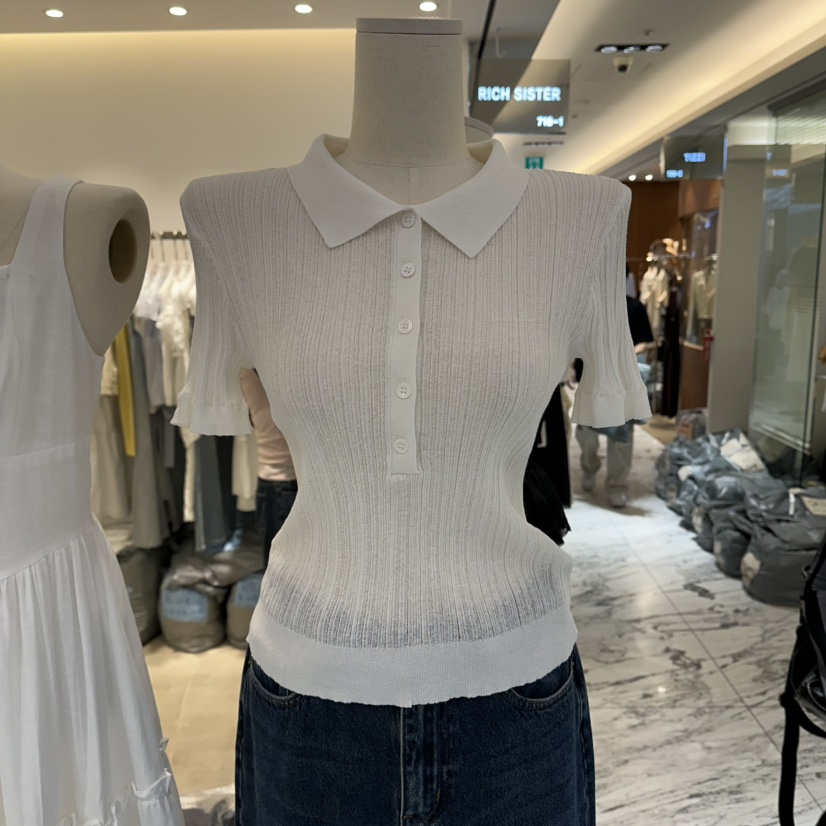 RICH SISTER韓國東大門直郵女裝新款26夏季熱賣26春夏T恤RICH SISTERT恤圖色1